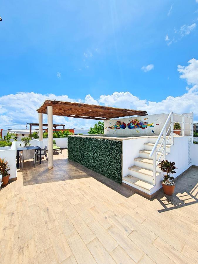 プレヤデルカーメン Playa Nahアパートホテル エクステリア 写真